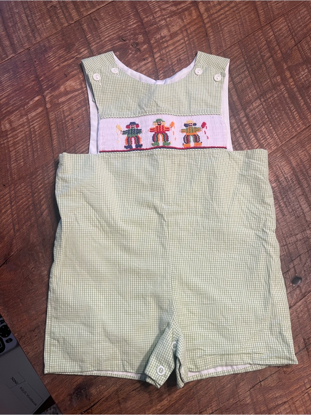Thanksgiving Smocked Romper